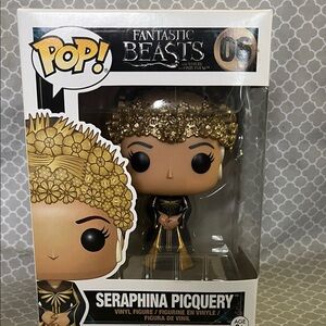 Funko Pop Fantastic Beasts Seraphina Picquery with Gold Accents